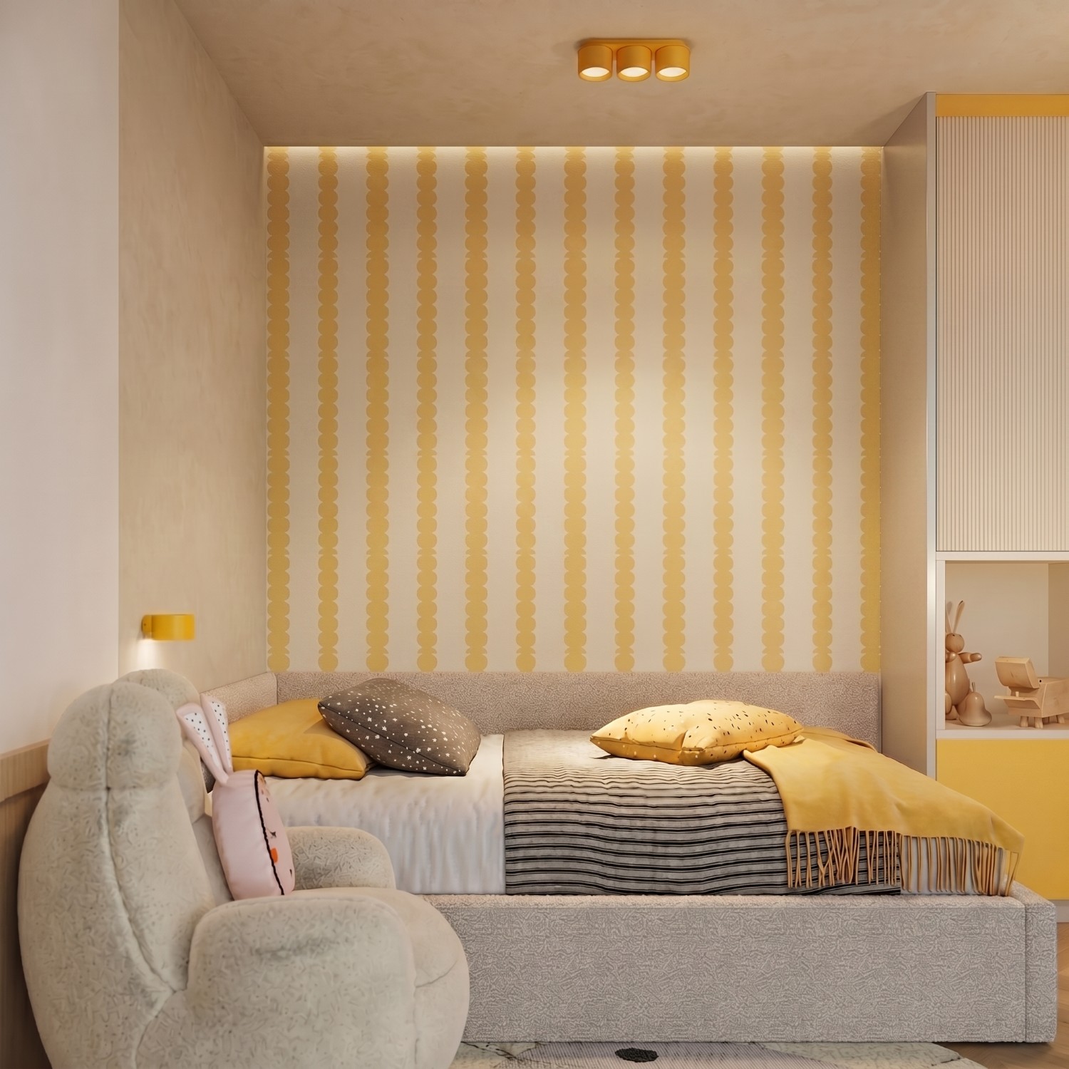 Ceiling Lamp Modo 3 Yellow Gx53 - Thumbnail 10