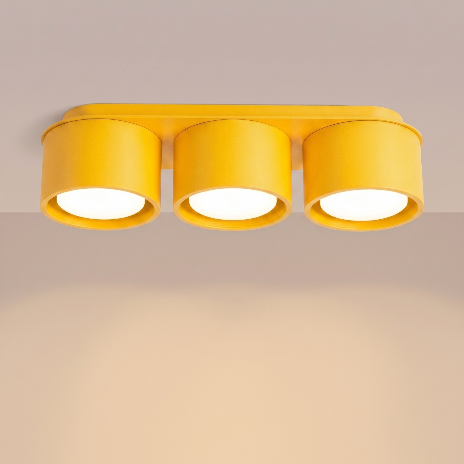 Ceiling Lamp Modo 3 Yellow Gx53 - Thumbnail 3