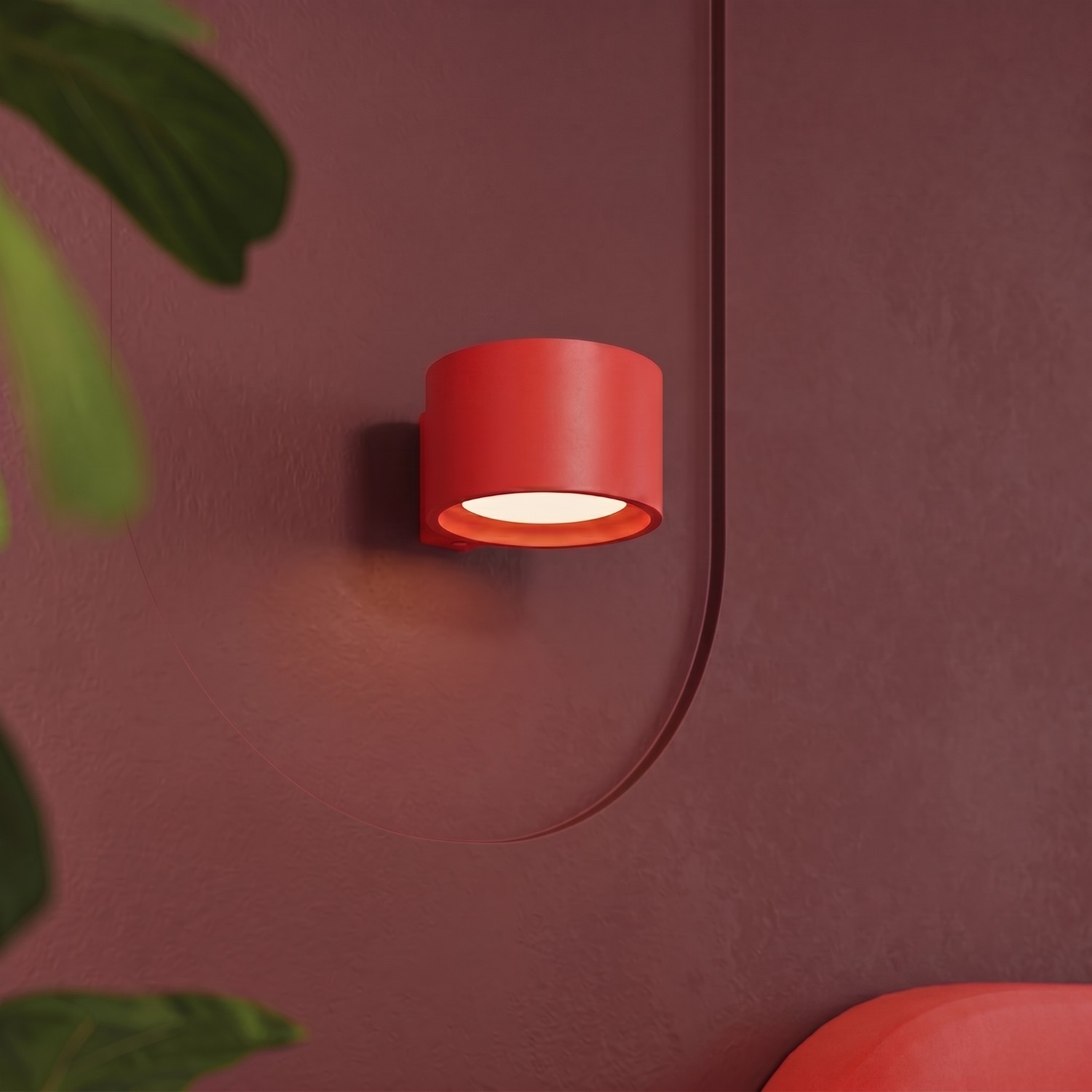 Wall Lamp Modo 1 Red Gx53 - Thumbnail 11