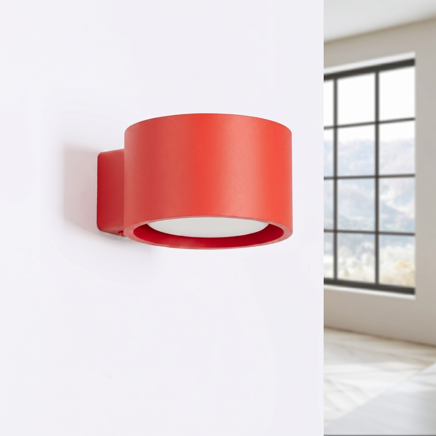 Wall Lamp Modo 1 Red Gx53 - Thumbnail 2