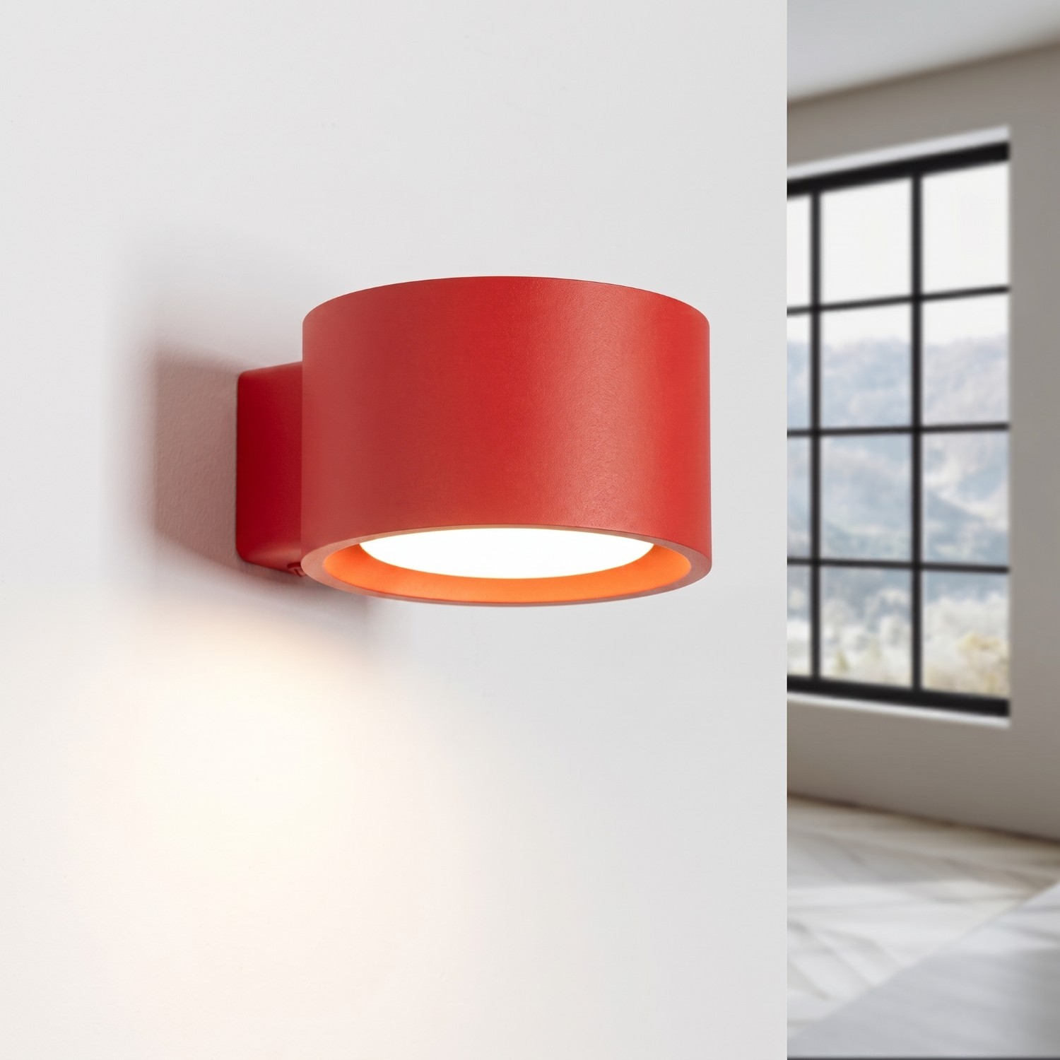 Wall Lamp Modo 1 Red Gx53 - Thumbnail 3