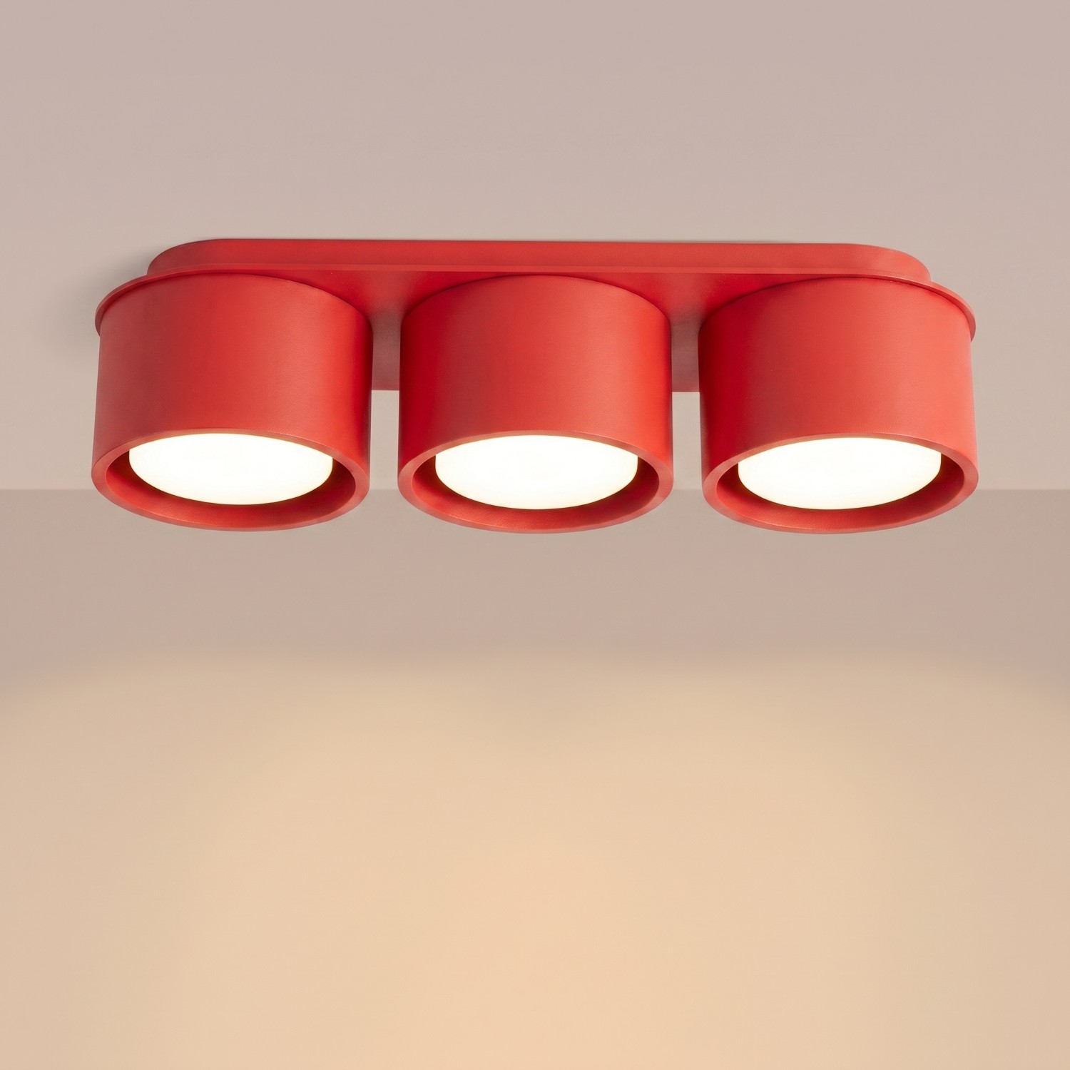 Ceiling Lamp Modo 3 Red Gx53 - Thumbnail 3