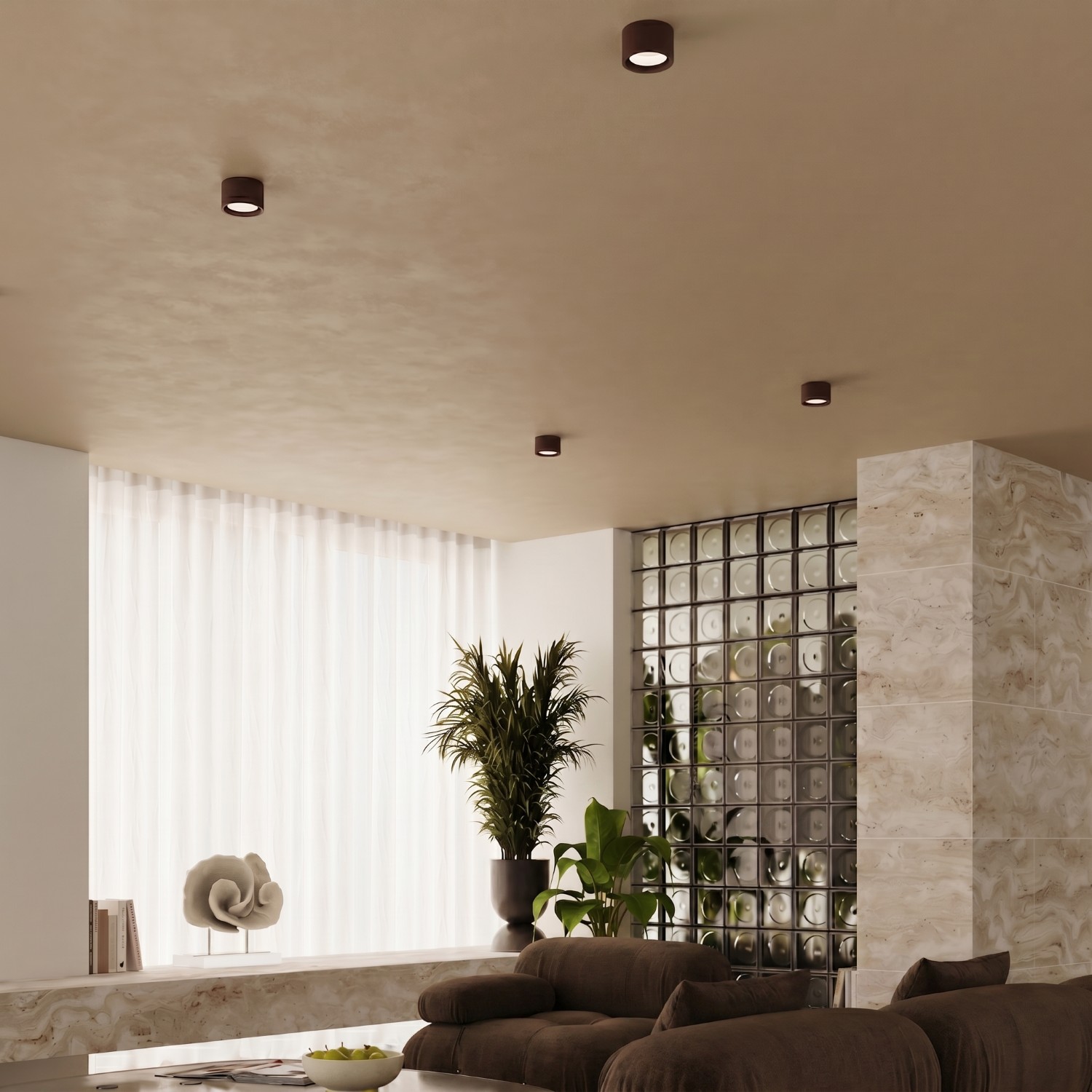 Ceiling Lamp Modo 1 Brown Gx53 - Thumbnail 11