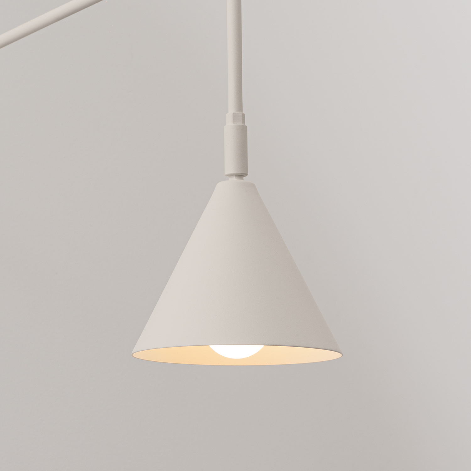 Wall Lamp Nox 1 Beige With A Switch - Thumbnail 4