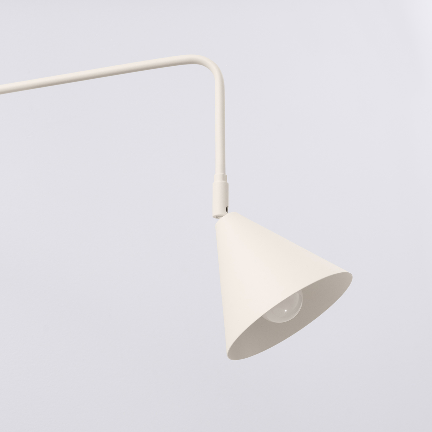 Wall Lamp Nox 1 Beige With A Switch - Thumbnail 5