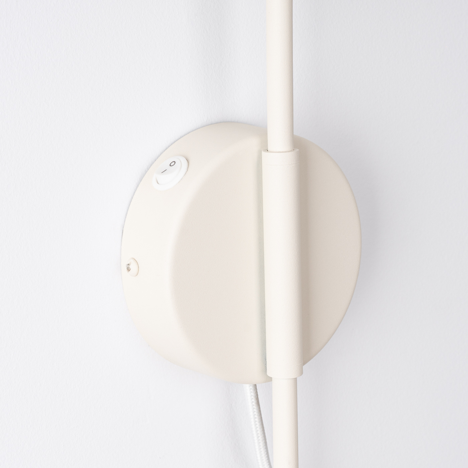 Wall Lamp Nox 1 Beige With A Switch - Thumbnail 7