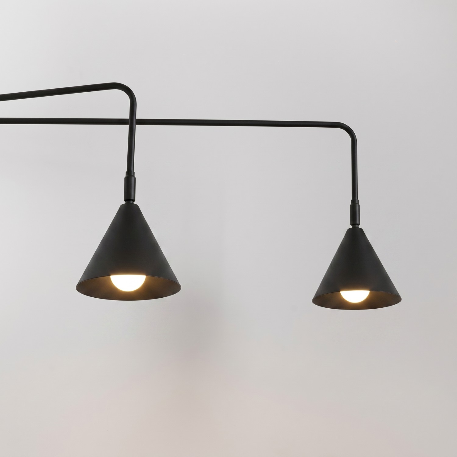 Wall Lamp Nox 2 Black With A Switch - Thumbnail 4