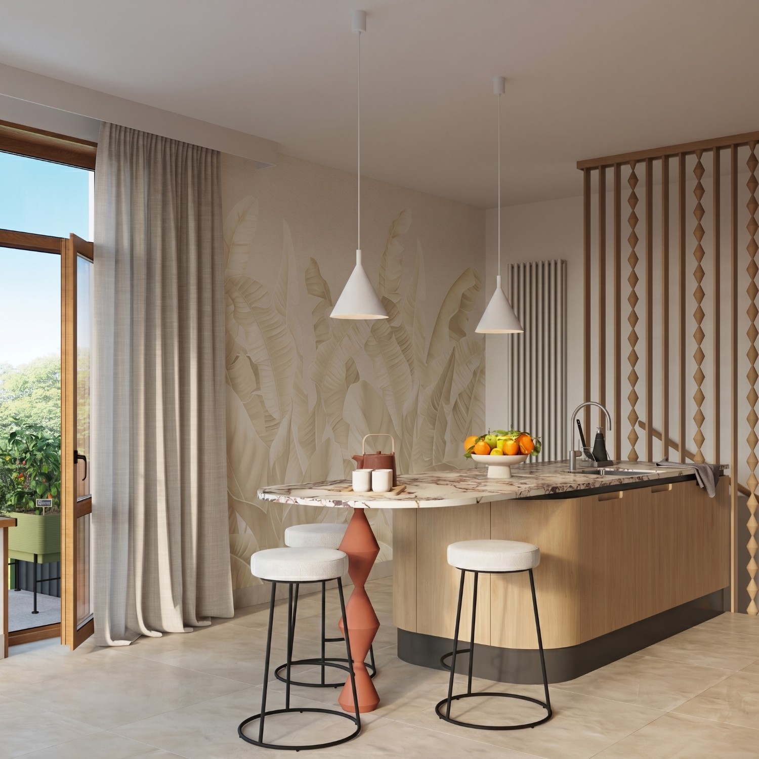Pendant Lamp Nox 25 White - Thumbnail 12