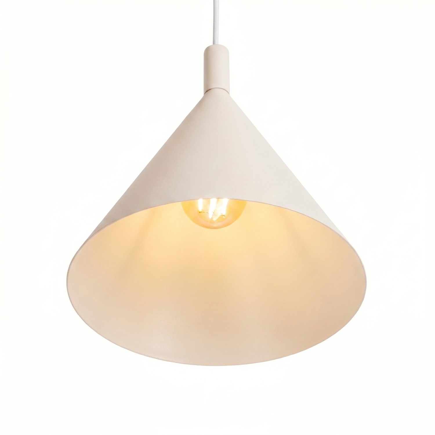 Pendant Lamp Nox 25 Beige - Thumbnail 4