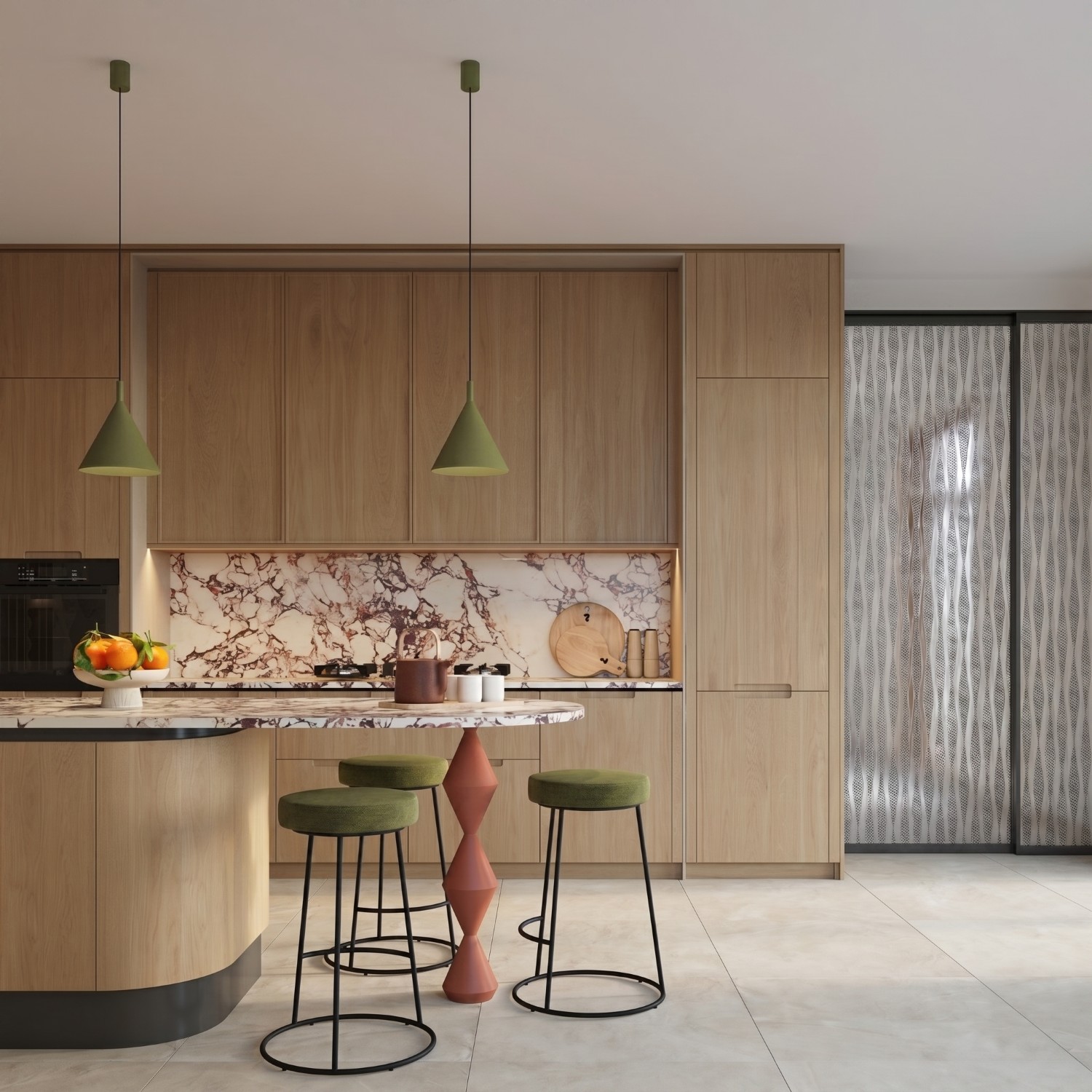 Pendant Lamp Nox 25 Olive Green - Thumbnail 11