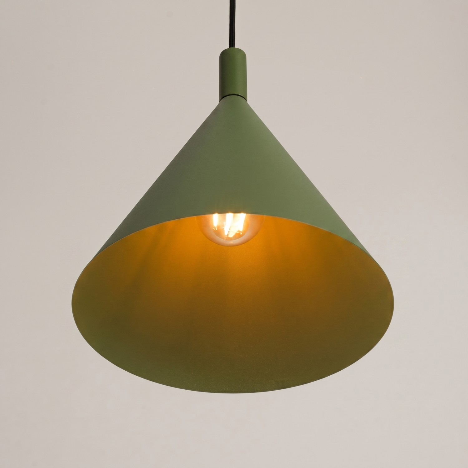 Pendant Lamp Nox 25 Olive Green - Thumbnail 4