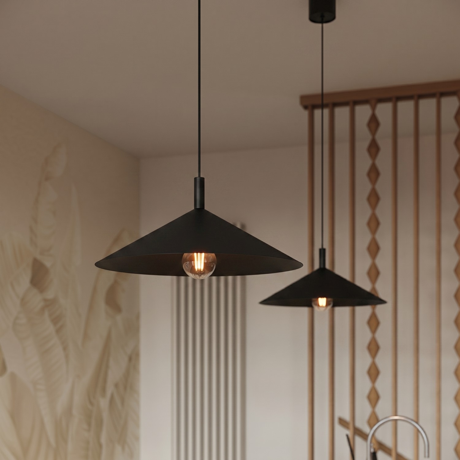 Pendant Lamp Nox 40 Black - Thumbnail 13