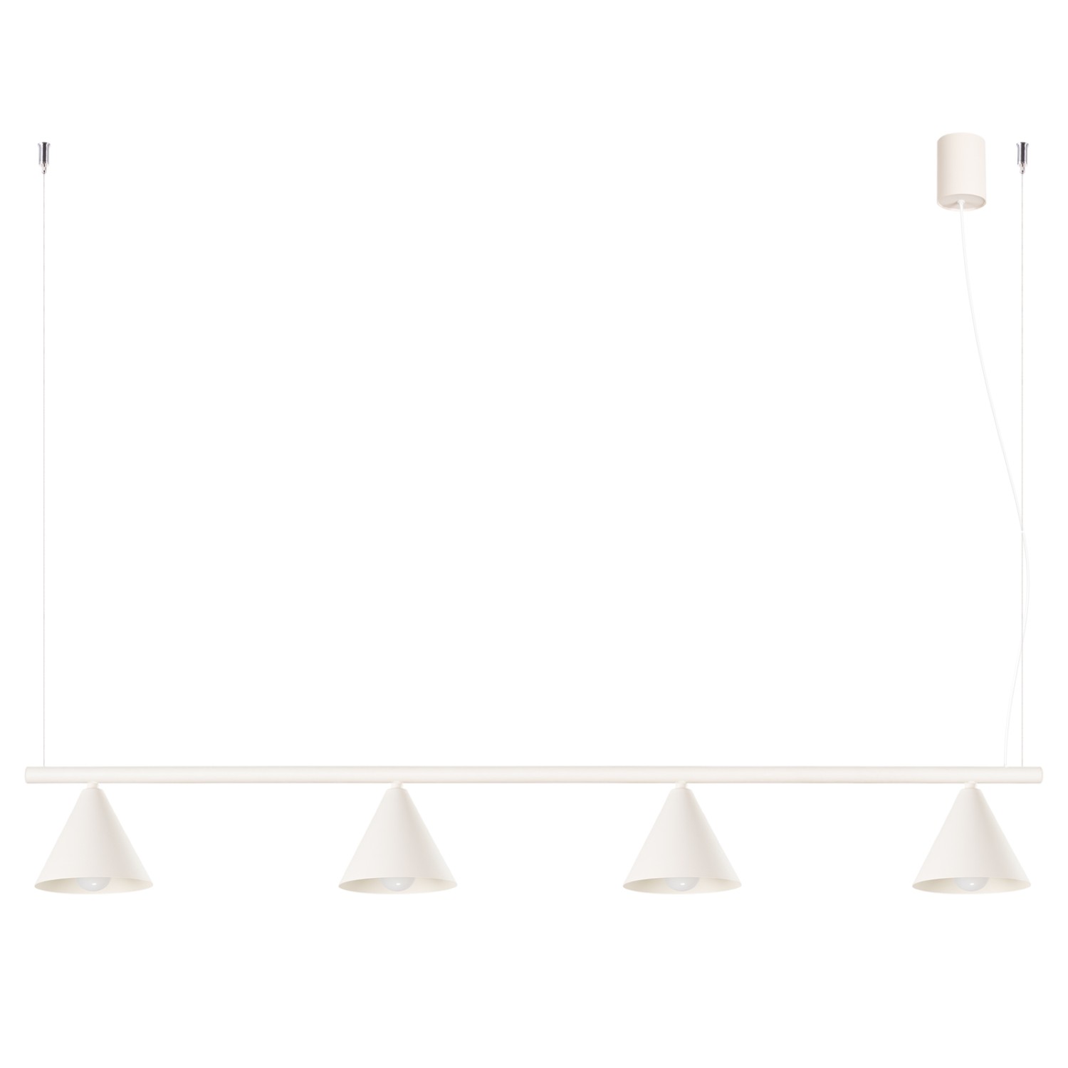 Chandelier Nox 4L Beige