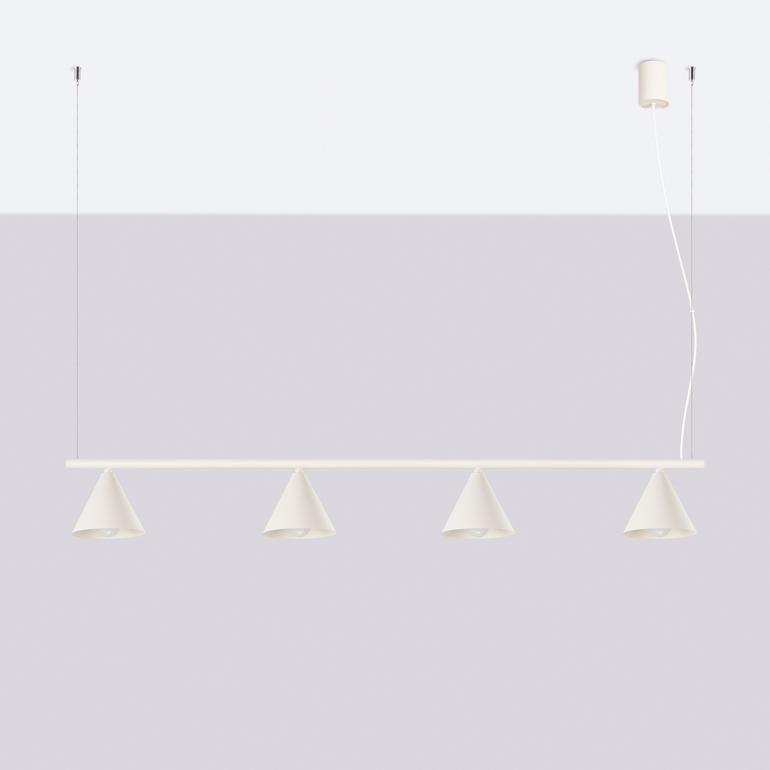 Chandelier Nox 4L Beige - Thumbnail 2