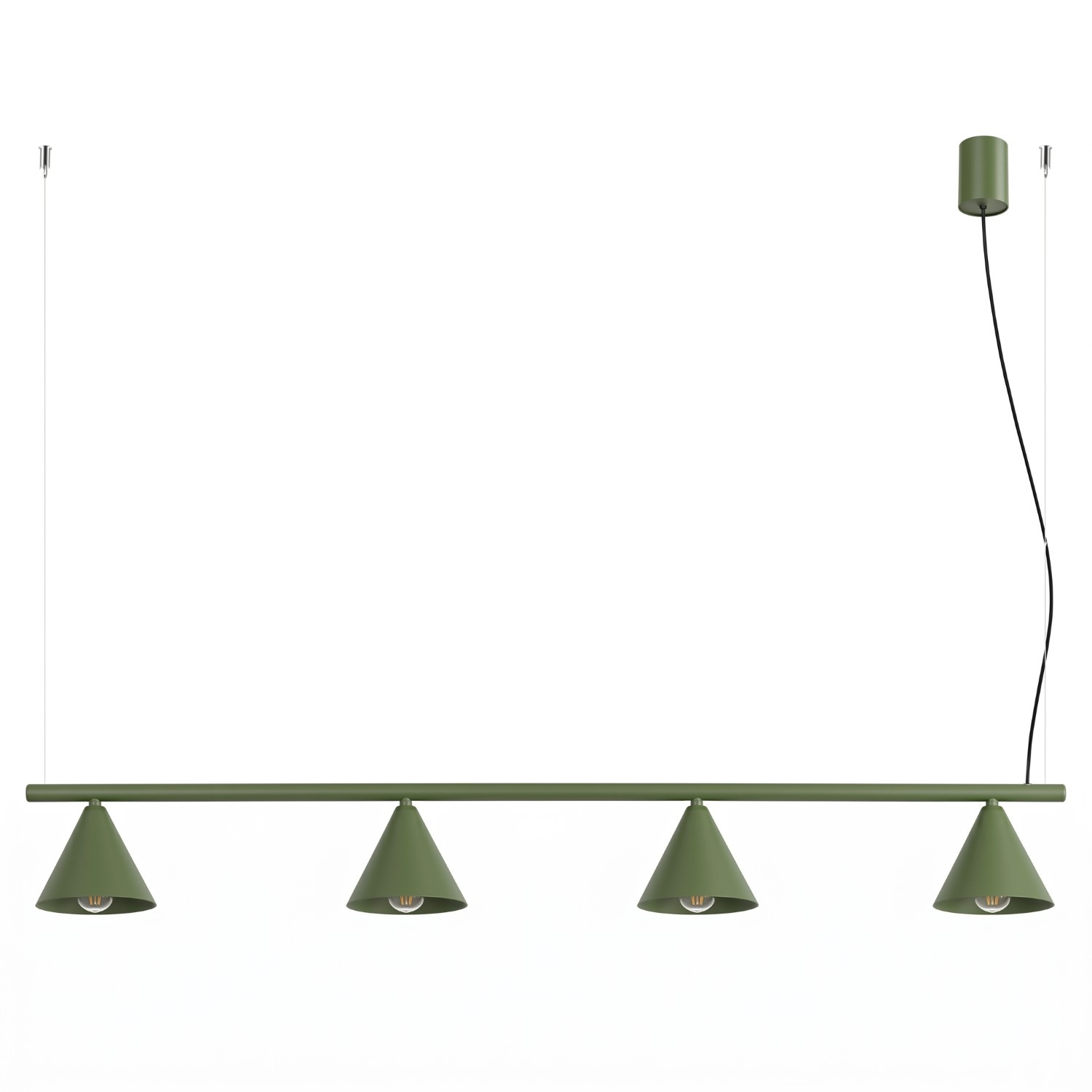 Chandelier Nox 4L Olive Green
