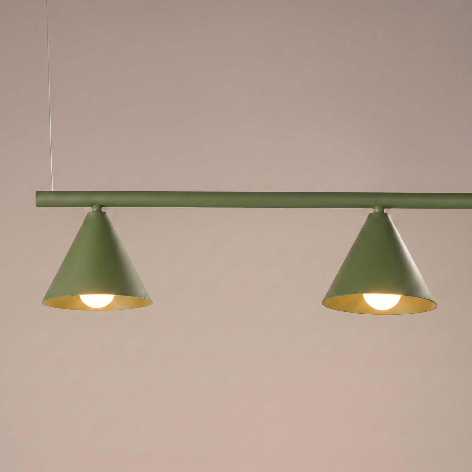 Chandelier Nox 4L Olive Green - Thumbnail 4