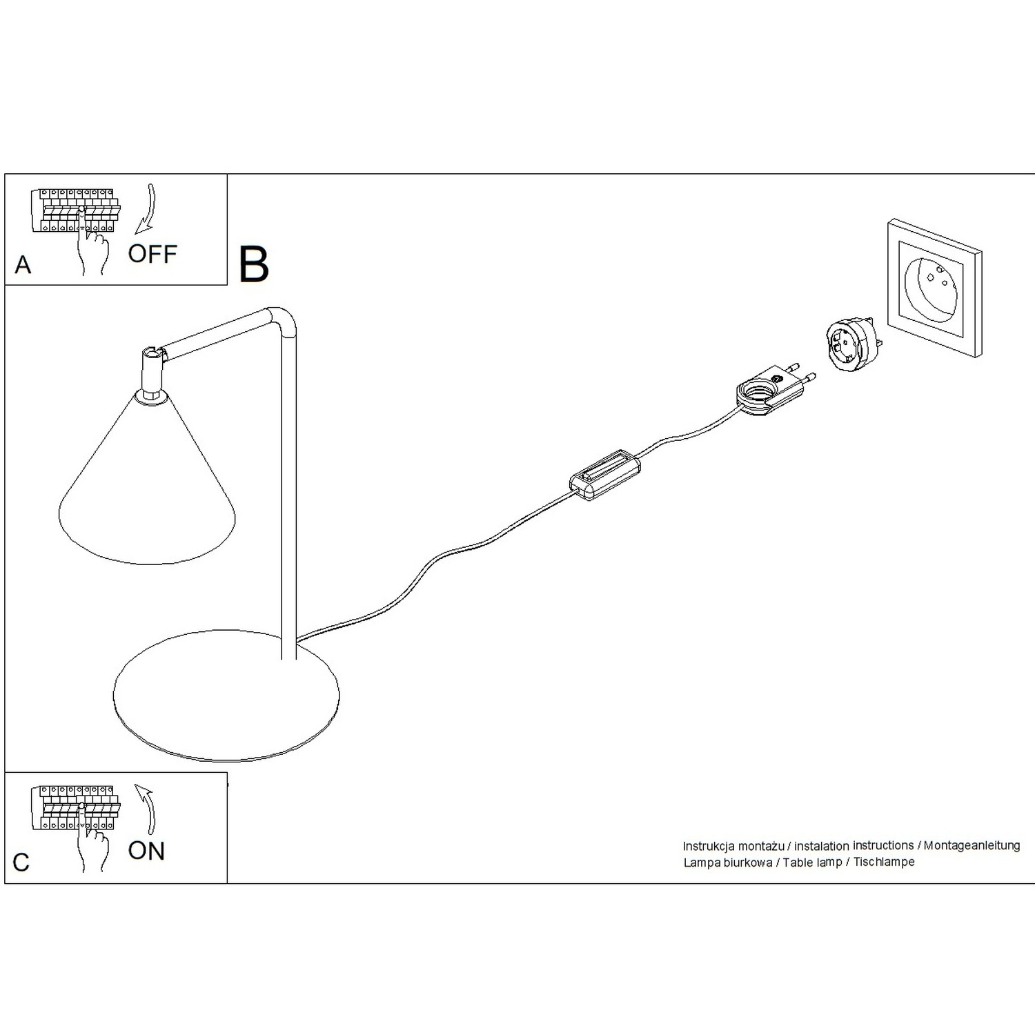 Table Lamp Nox White - Thumbnail 10