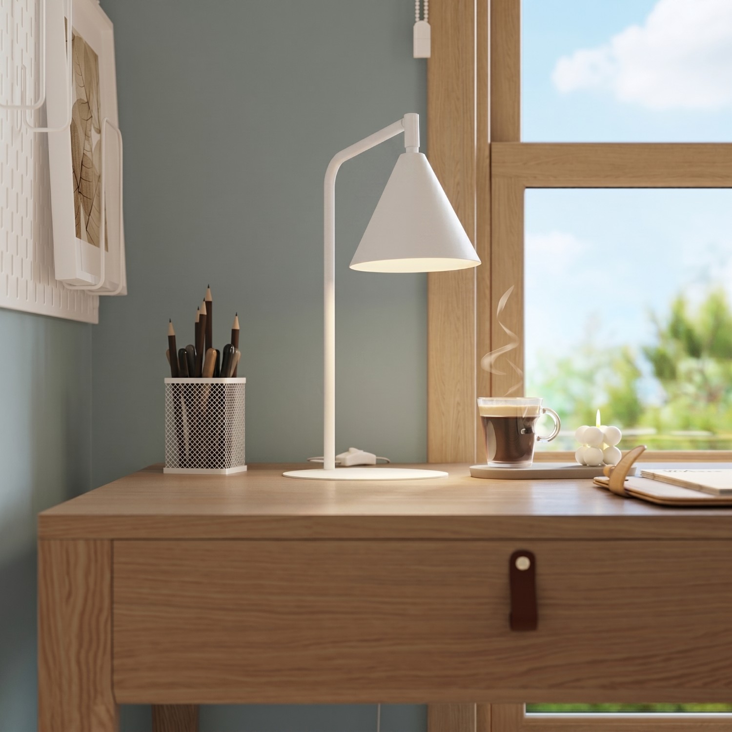 Table Lamp Nox White - Thumbnail 13