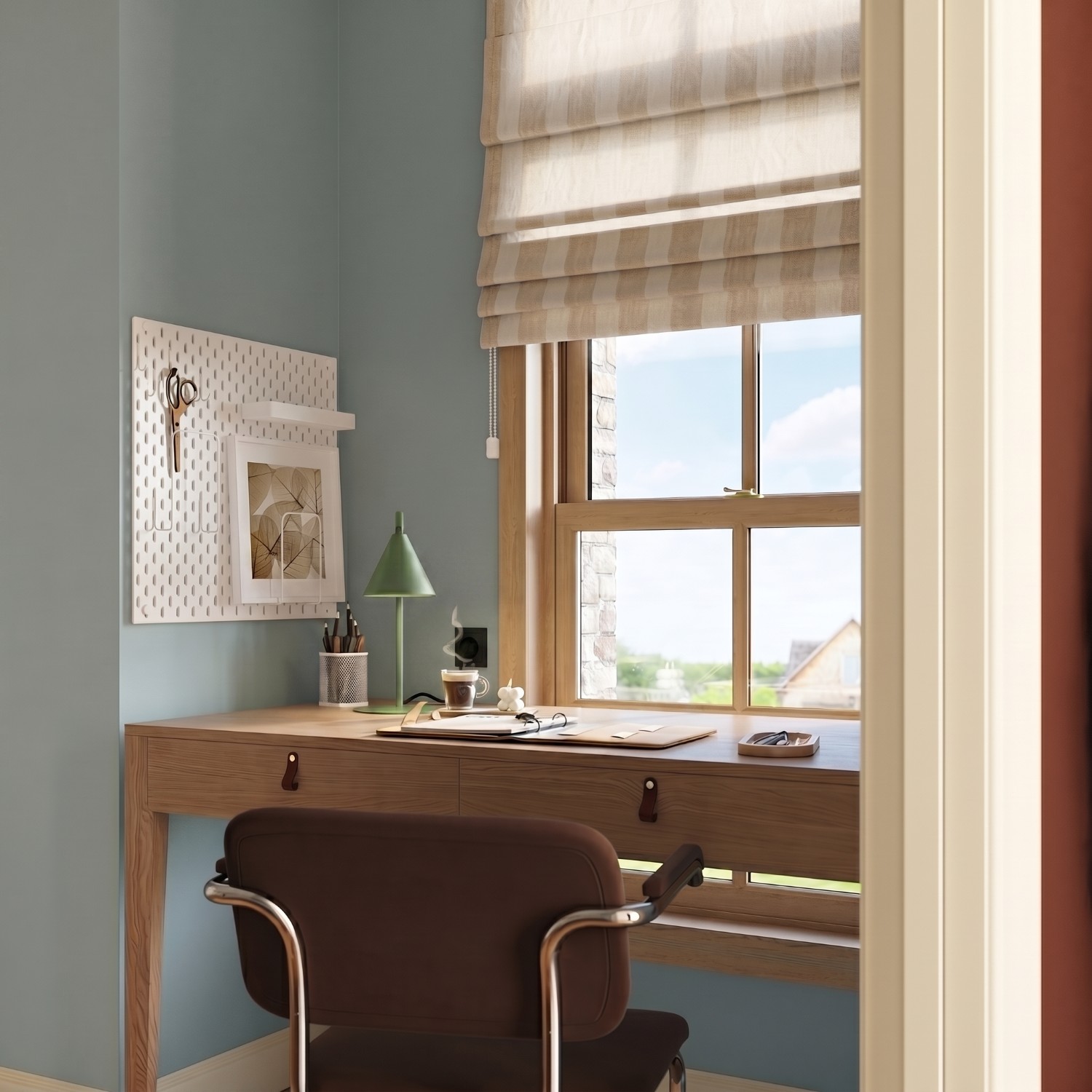 Table Lamp Nox Olive Green - Thumbnail 12