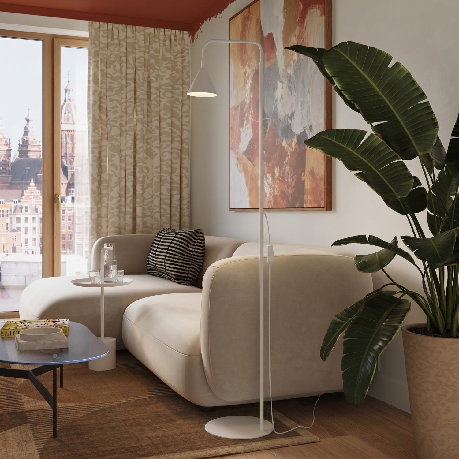Floor Lamp Nox White - Thumbnail 12