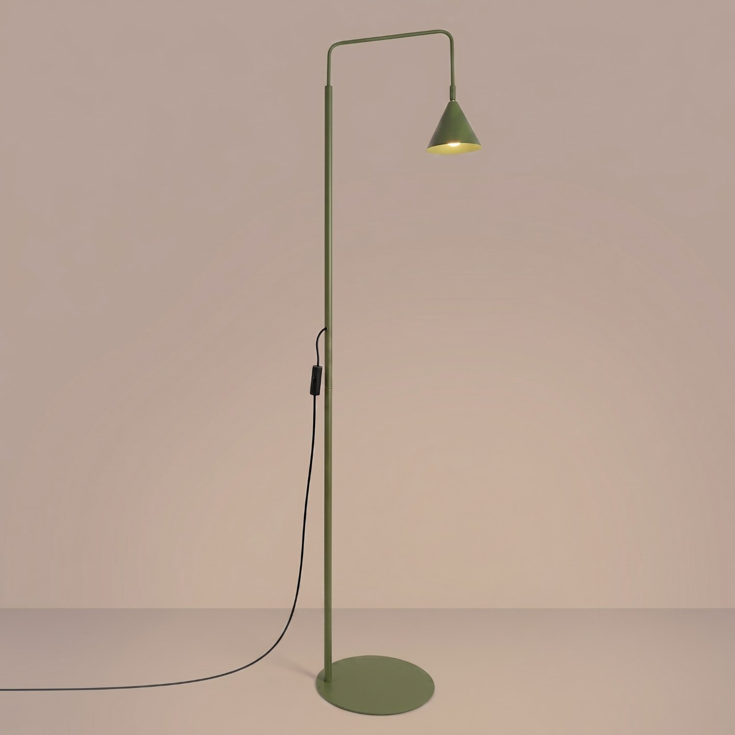 Floor Lamp Nox Olive Green - Thumbnail 3
