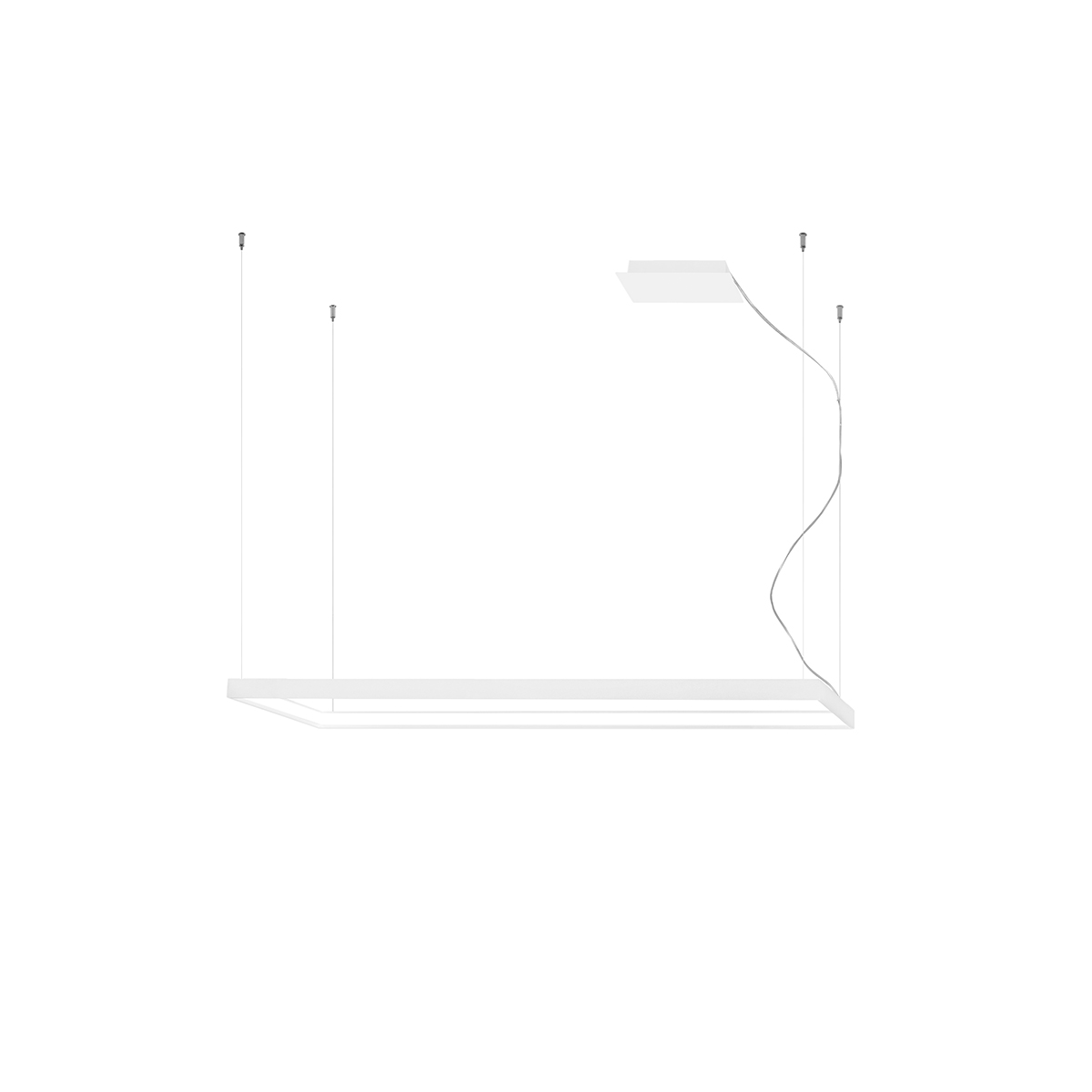 Luster TUULA L biely 4000K