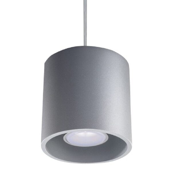 Lampada a sospensione ORBIS 1 grigio