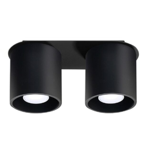 Lampada da soffitto ORBIS 2 nero