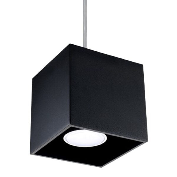 Lampada a sospensione QUAD 1 nero