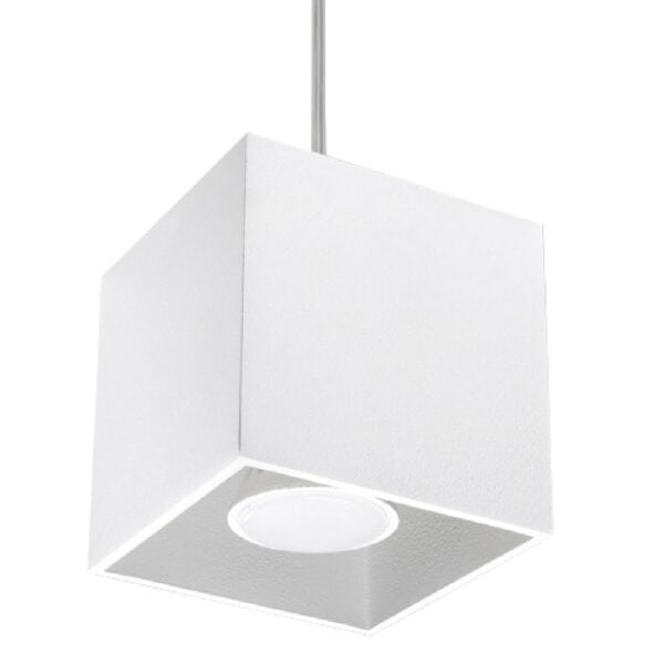Lampada a sospensione QUAD 1 bianco