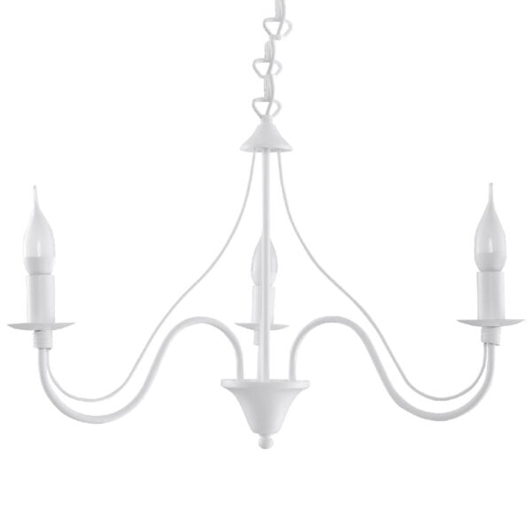 Lampadario MINERWA 3 bianco