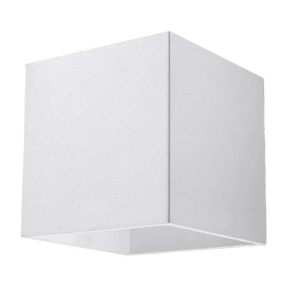 Lampada da parete QUAD 1 bianco