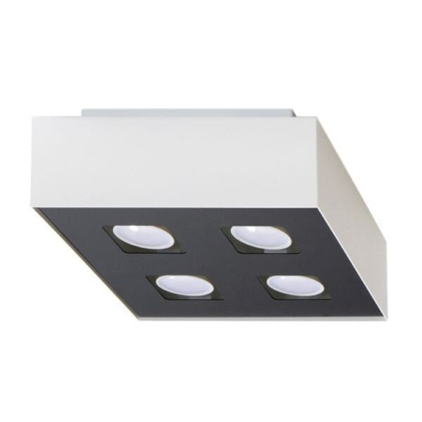 Plafonnier MONO 4 blanc