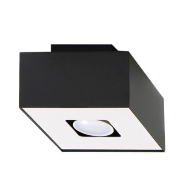 Lampada da soffitto MONO 1 nero