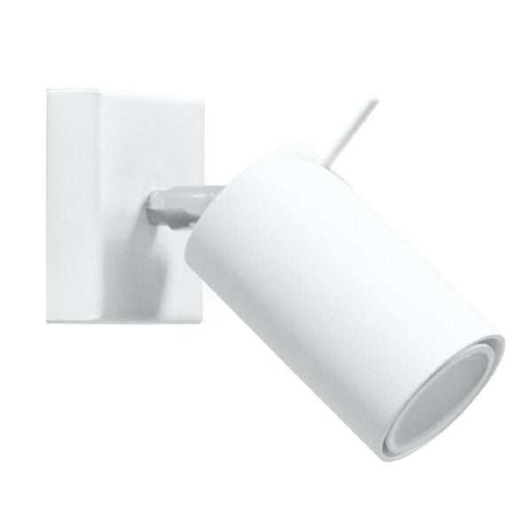 Lampada da parete RING bianco